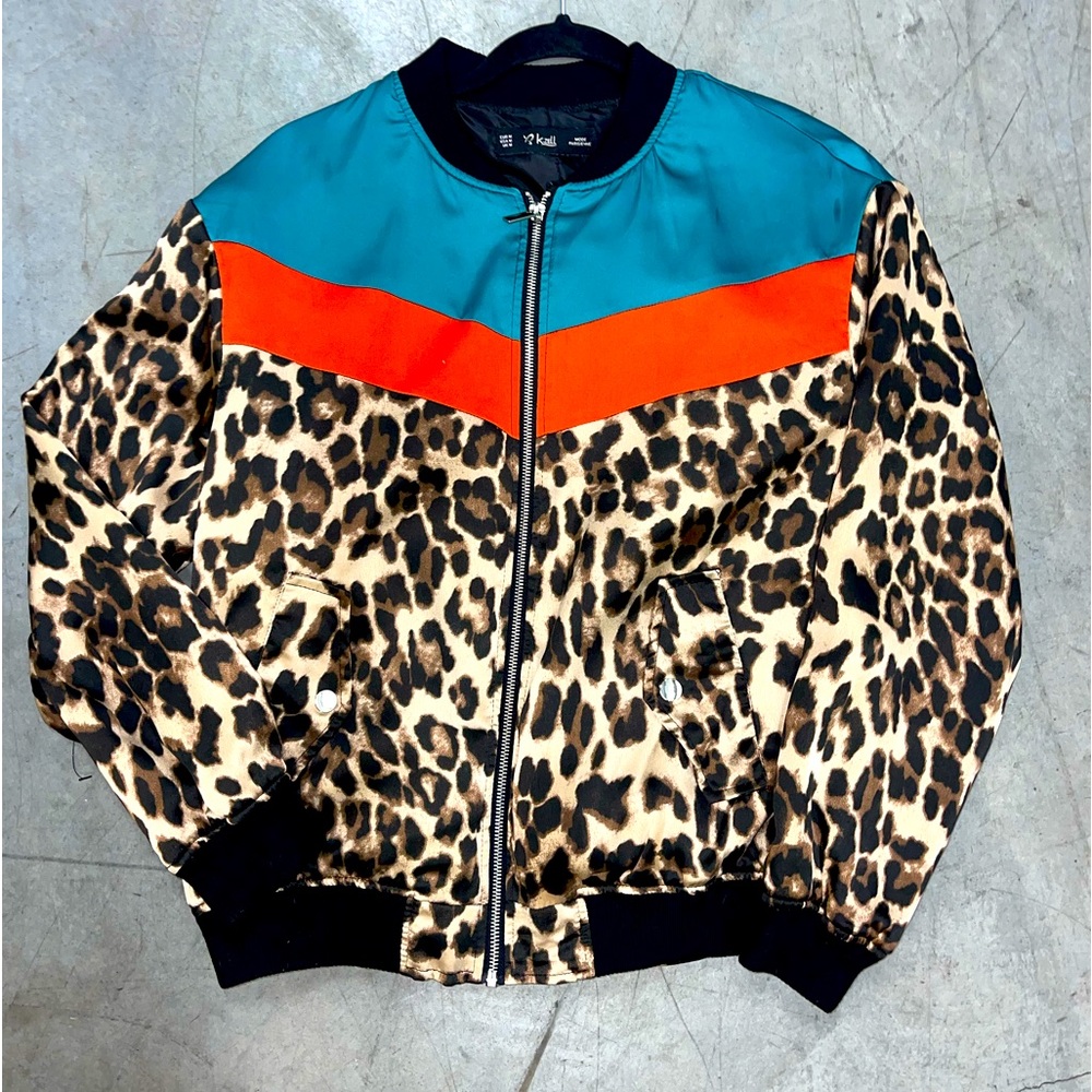 K.Zell Set Women's Pant/jacket Leopard Print